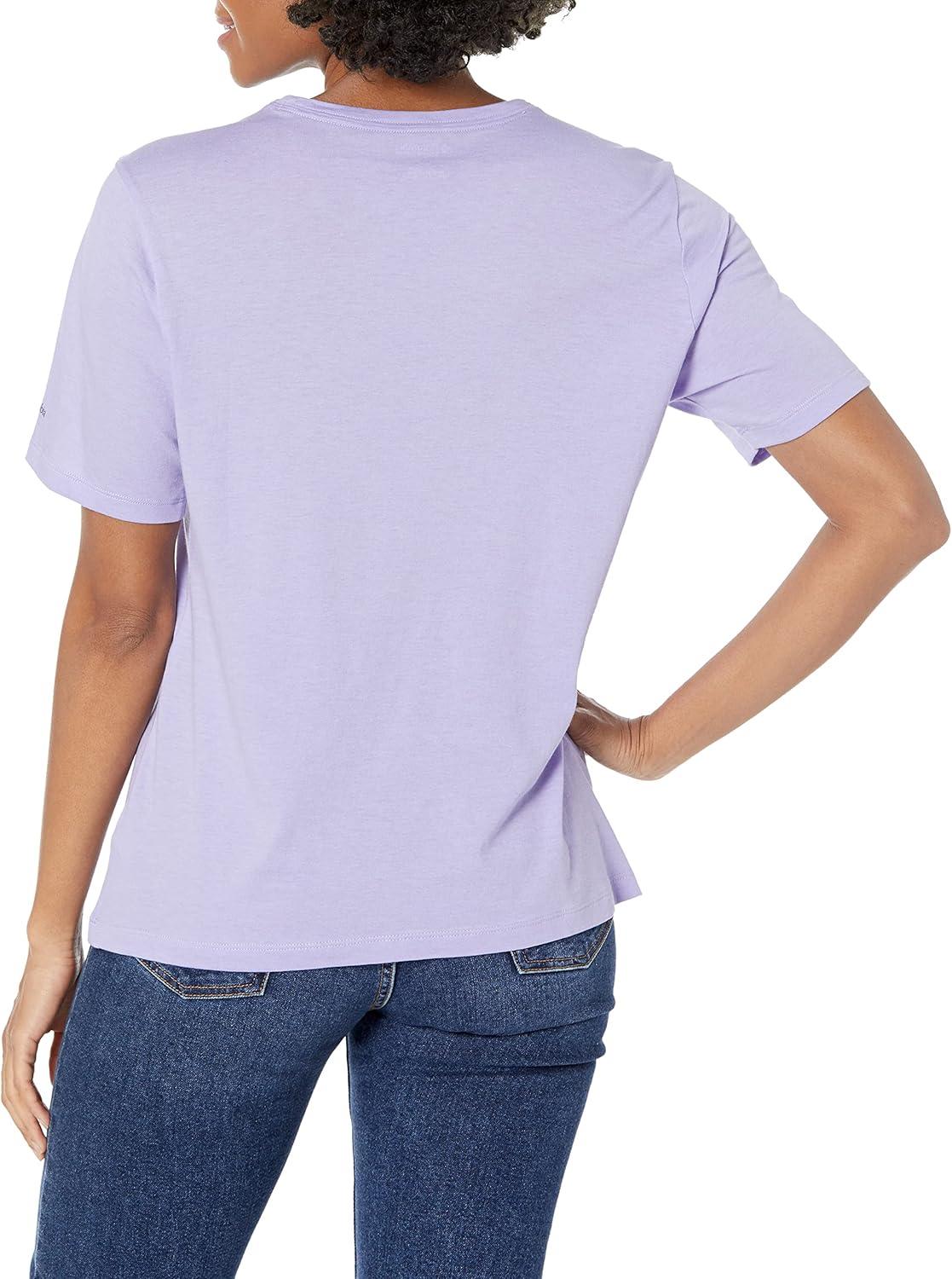 imageColumbia Womens Bluebird Day Relaxed Crew NeckBluebird Day Relaxed Crew NeckFrosted Purple HeatherCsc Stacked Halfton