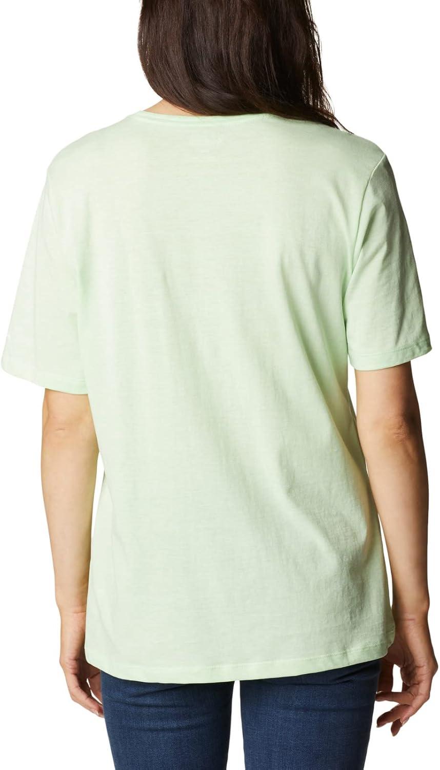 imageColumbia Womens Bluebird Day Relaxed Crew NeckBluebird Day Relaxed Crew NeckKey West HeatherCsc Stacked Graphic