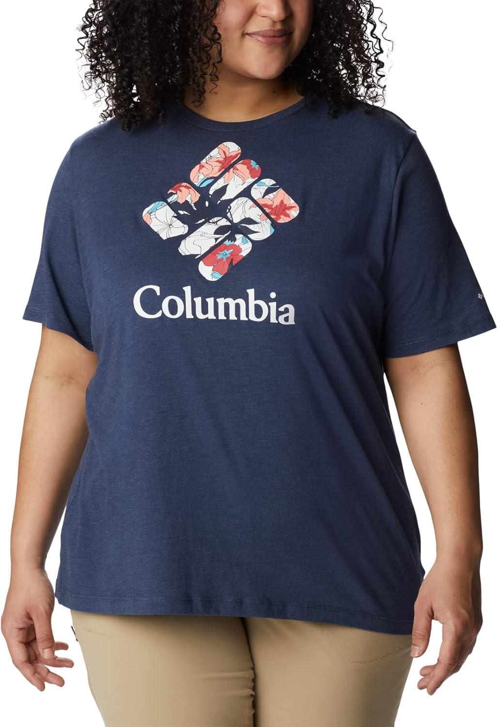 imageColumbia Womens Bluebird Day Relaxed Crew NeckBluebird Day Relaxed Crew NeckNocturnal HeatherLakeshore Flora