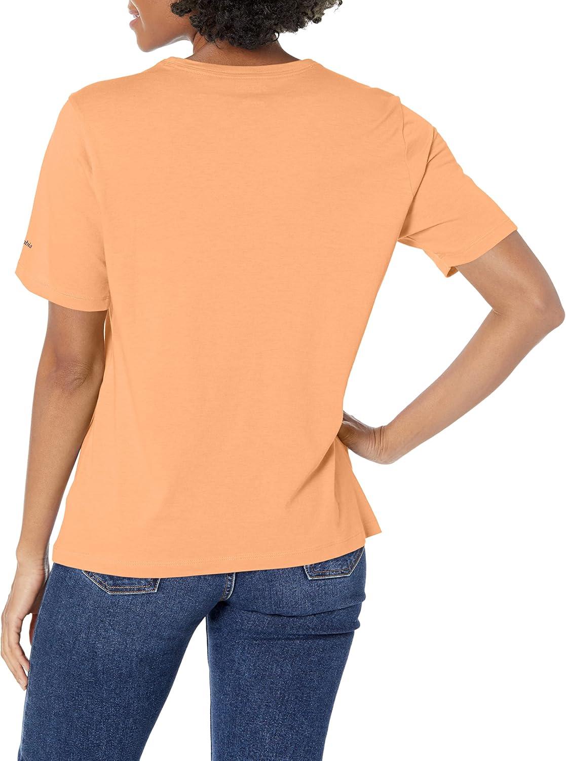 imageColumbia Womens Bluebird Day Relaxed Crew NeckBluebird Day Relaxed Crew NeckPeach HeatherCsc Stacked Lakeside Grx