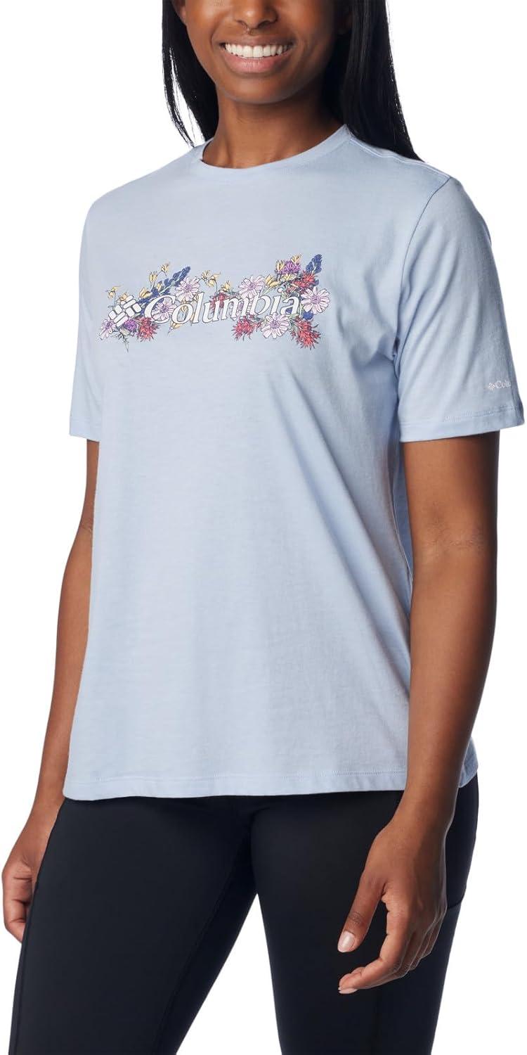 imageColumbia Womens Bluebird Day Relaxed Crew NeckBluebird Day Relaxed Crew NeckWhisper HeatherBranded Bouquet