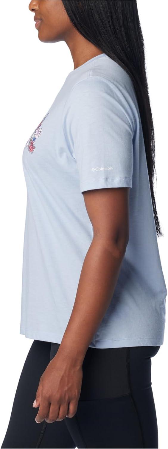 imageColumbia Womens Bluebird Day Relaxed Crew NeckBluebird Day Relaxed Crew NeckWhisper HeatherBranded Bouquet