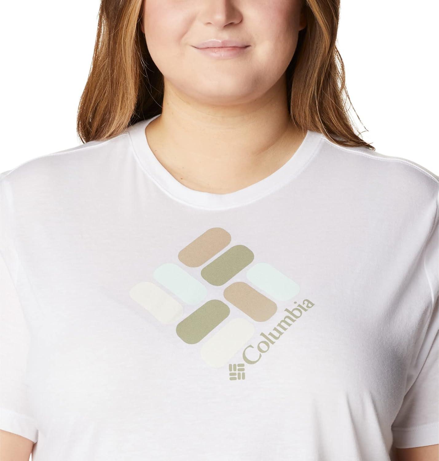 imageColumbia Womens Bluebird Day Relaxed Crew NeckBluebird Day Relaxed Crew NeckWhiteCsc Gem Confetti