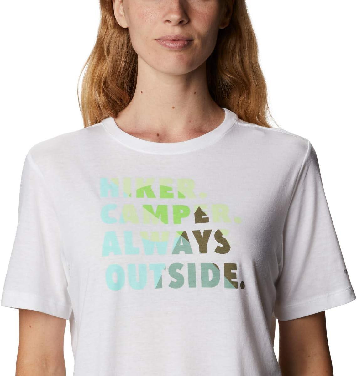 imageColumbia Womens Bluebird Day Relaxed Crew NeckBluebird Day Relaxed Crew NeckWhiteHiker Camper