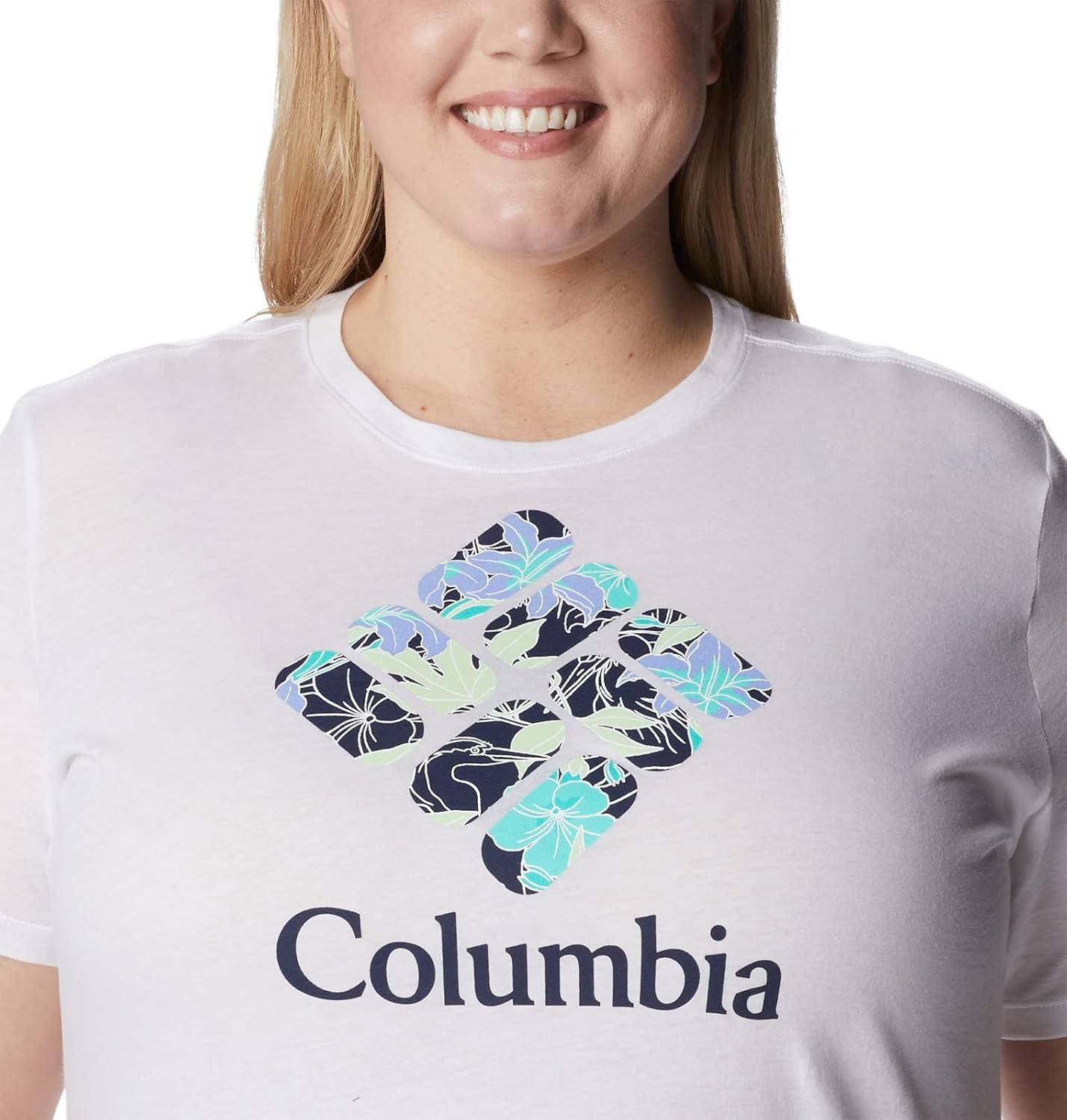 imageColumbia Womens Bluebird Day Relaxed Crew NeckBluebird Day Relaxed Crew NeckWhiteLakeshore Flora