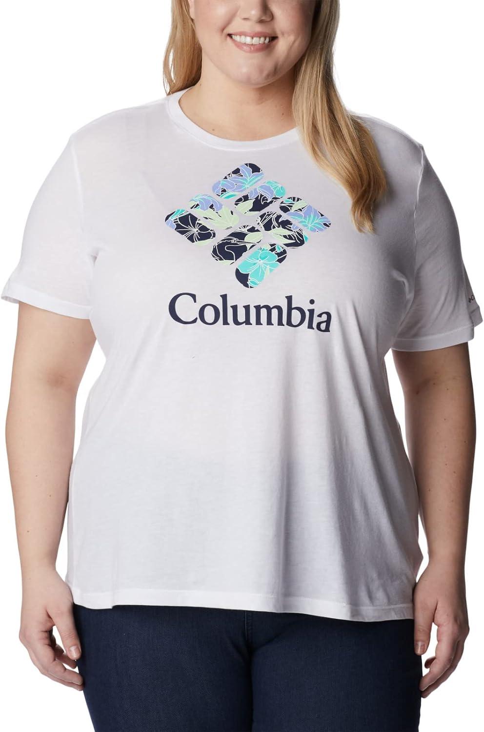 imageColumbia Womens Bluebird Day Relaxed Crew NeckBluebird Day Relaxed Crew NeckWhiteLakeshore Flora