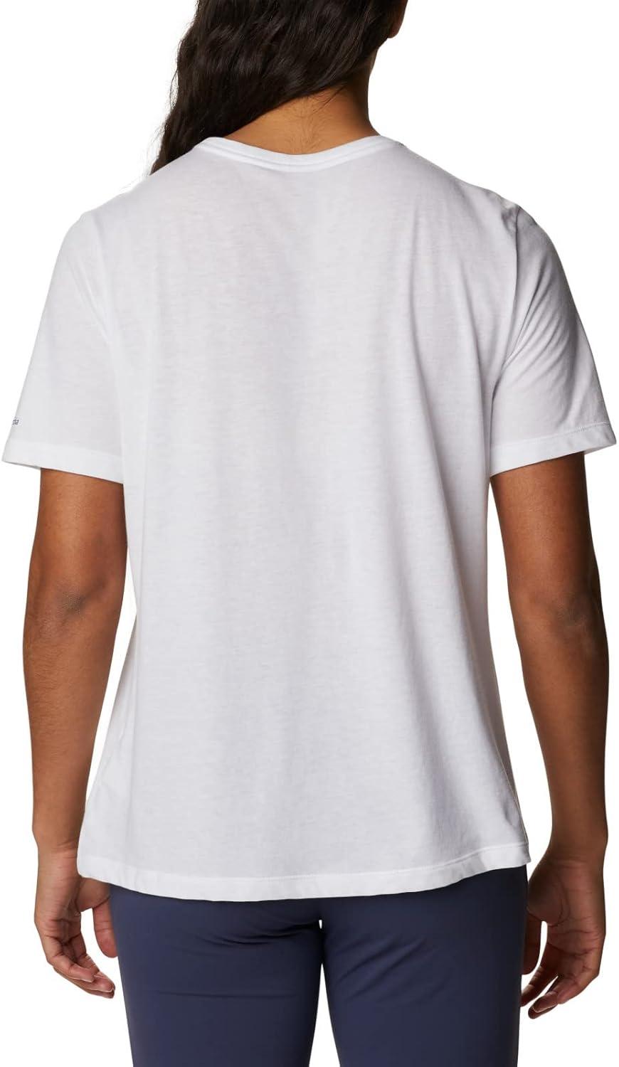 imageColumbia Womens Bluebird Day Relaxed Crew NeckBluebird Day Relaxed Crew NeckWhiteLakeshore Flora
