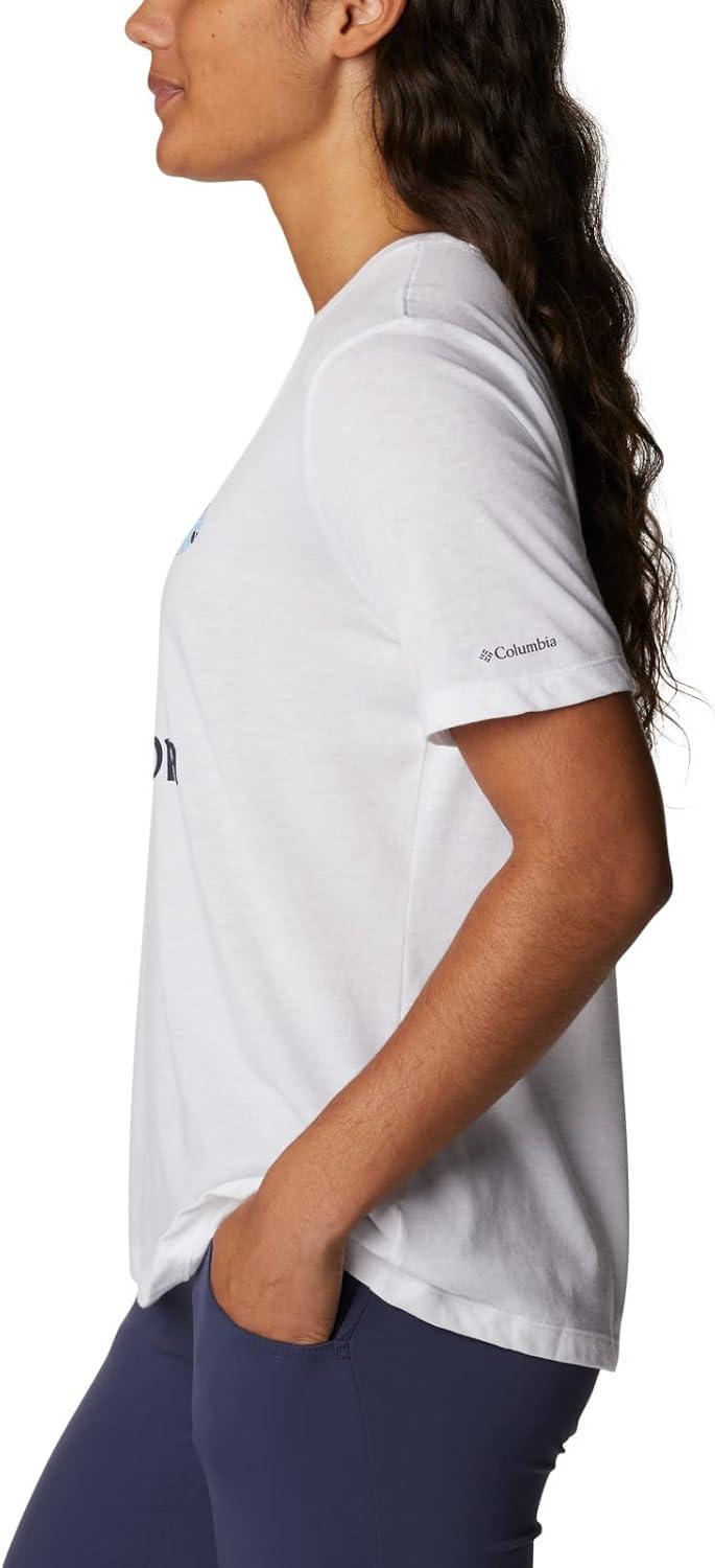 imageColumbia Womens Bluebird Day Relaxed Crew NeckBluebird Day Relaxed Crew NeckWhiteLakeshore Flora