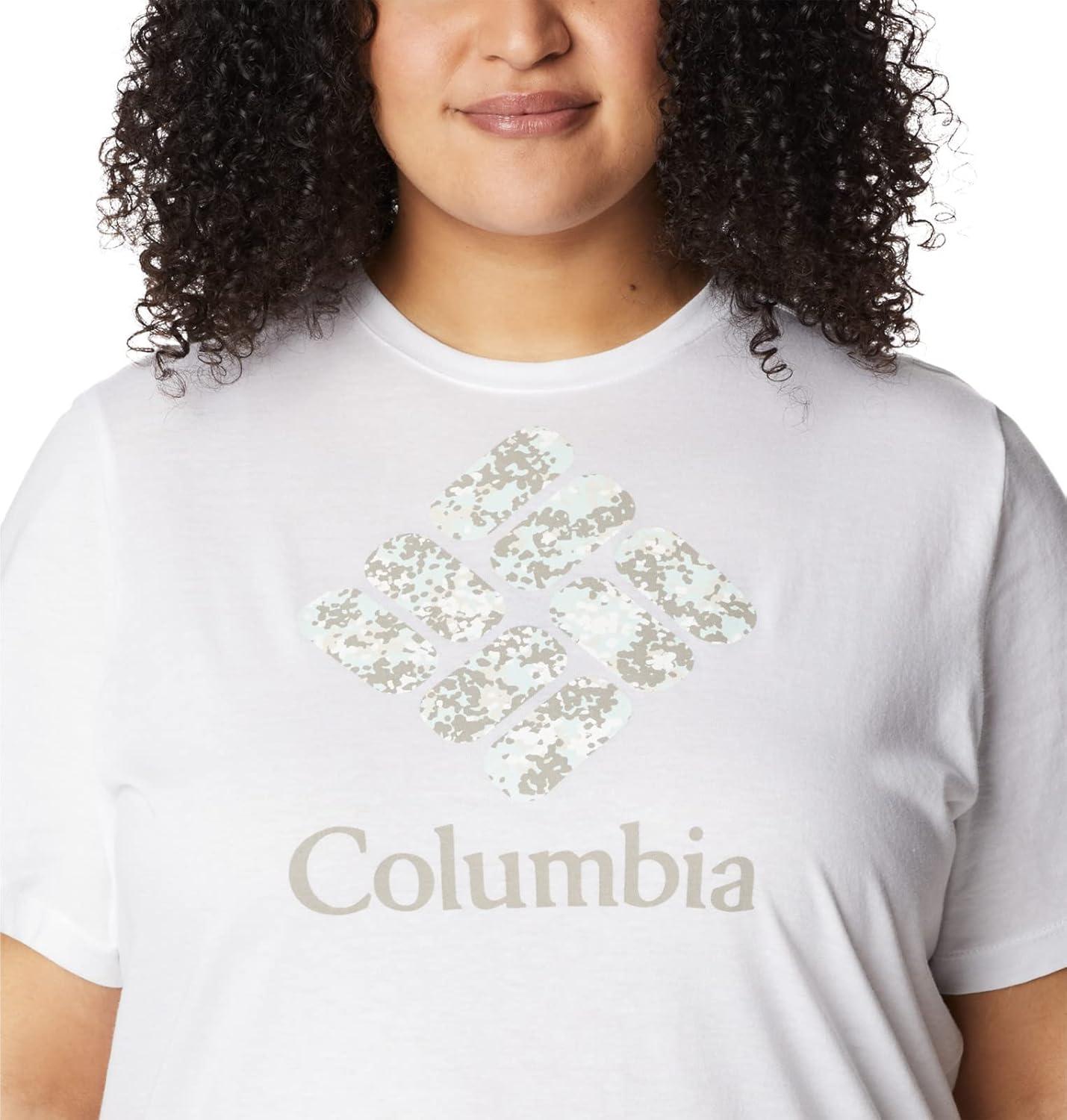 imageColumbia Womens Bluebird Day Relaxed Crew NeckBluebird Day Relaxed Crew NeckWhiteStacked Dotty