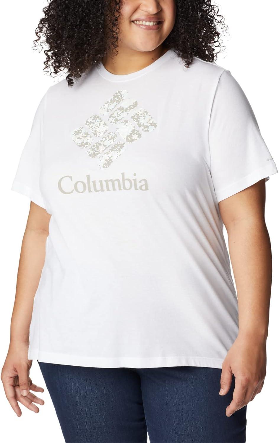 imageColumbia Womens Bluebird Day Relaxed Crew NeckBluebird Day Relaxed Crew NeckWhiteStacked Dotty