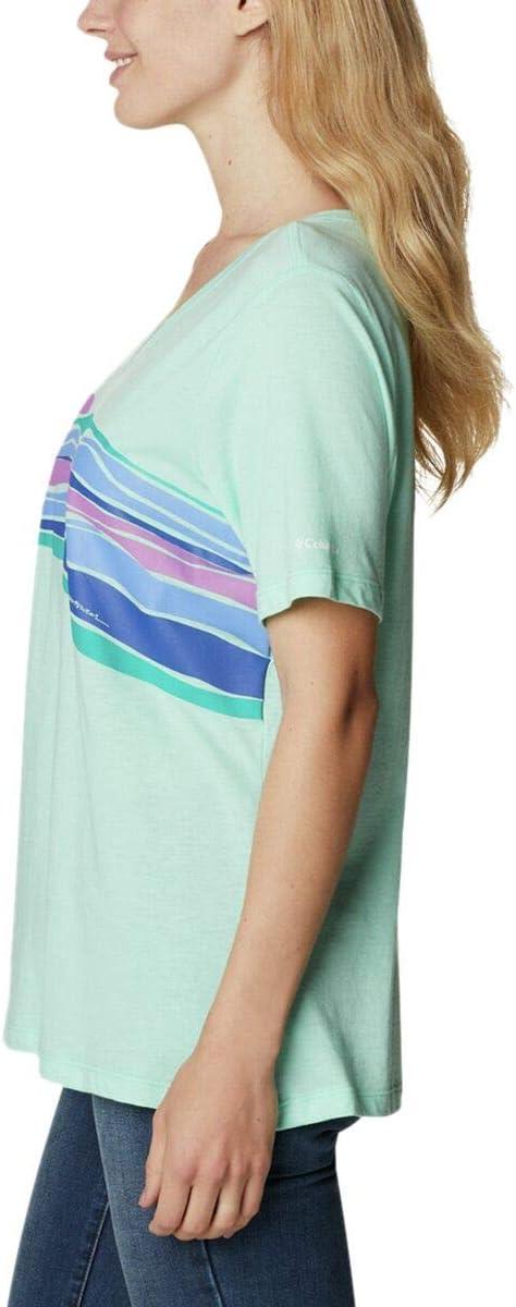 imageColumbia Womens Bluebird Day Relaxed V NeckColor