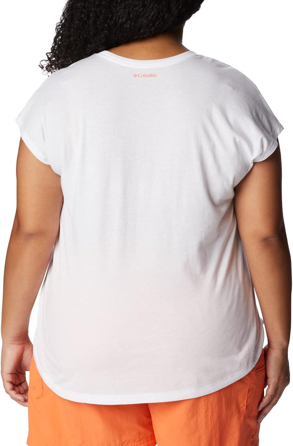imageColumbia Womens Bluebird Days Modern Short Sleeve TeeWhitePeaceful Perspective Graphic