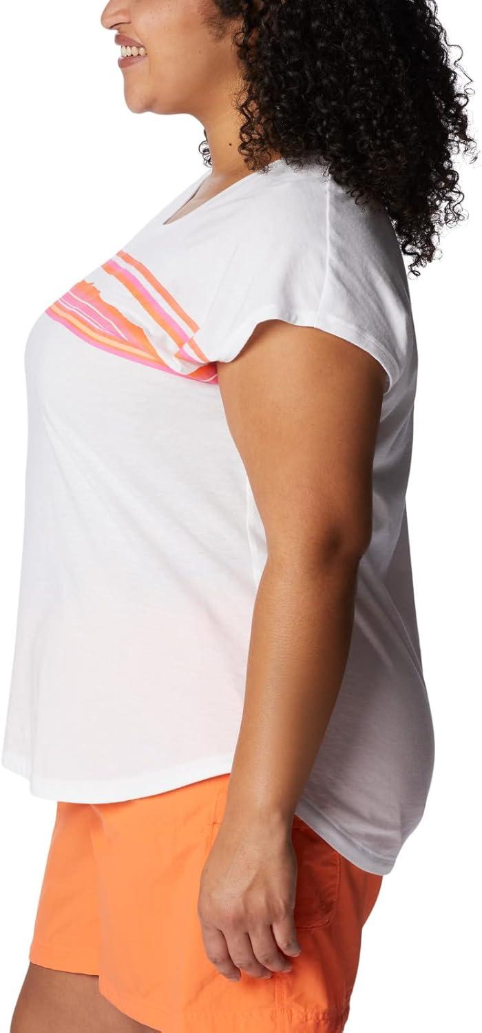 imageColumbia Womens Bluebird Days Modern Short Sleeve TeeWhitePeaceful Perspective Graphic