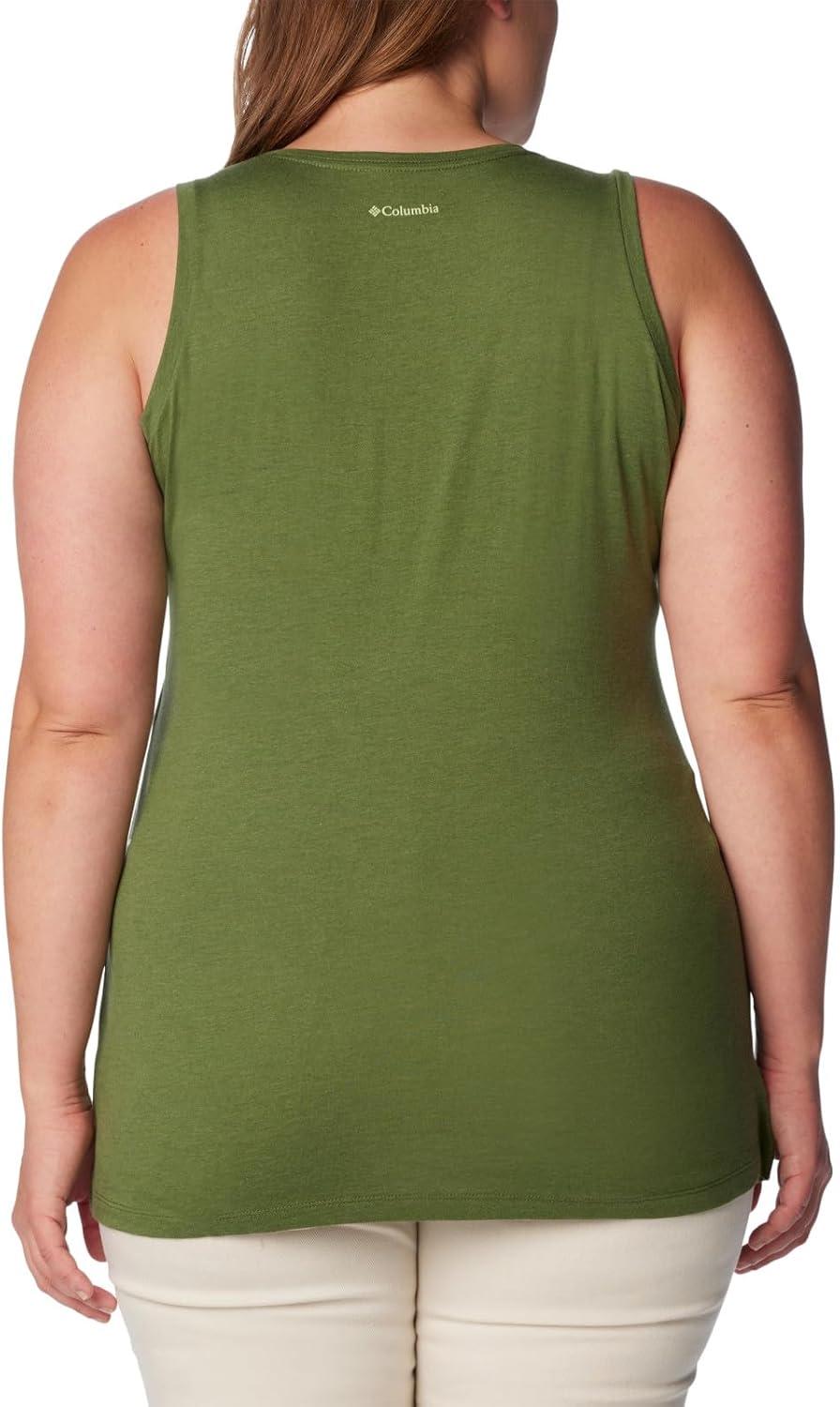 imageColumbia Womens Bluff Mesa TankCami ShirtCanteen HeatherHappier Outdoors
