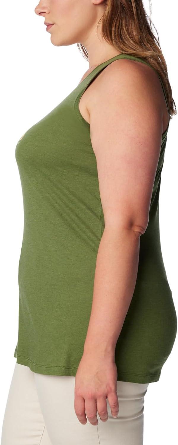 imageColumbia Womens Bluff Mesa TankCami ShirtCanteen HeatherHappier Outdoors