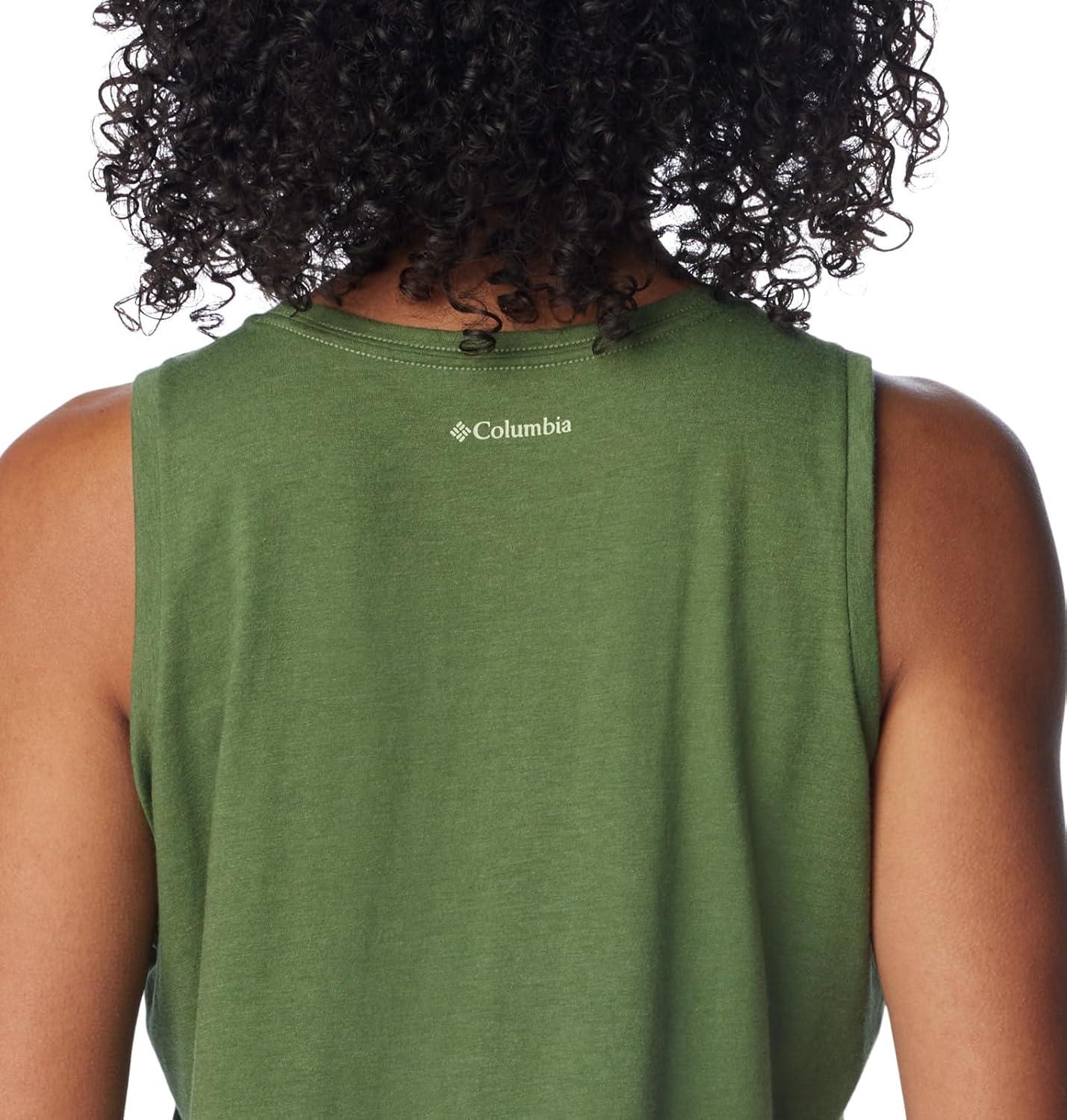 imageColumbia Womens Bluff Mesa TankCami ShirtCanteen HeatherHappier Outdoors