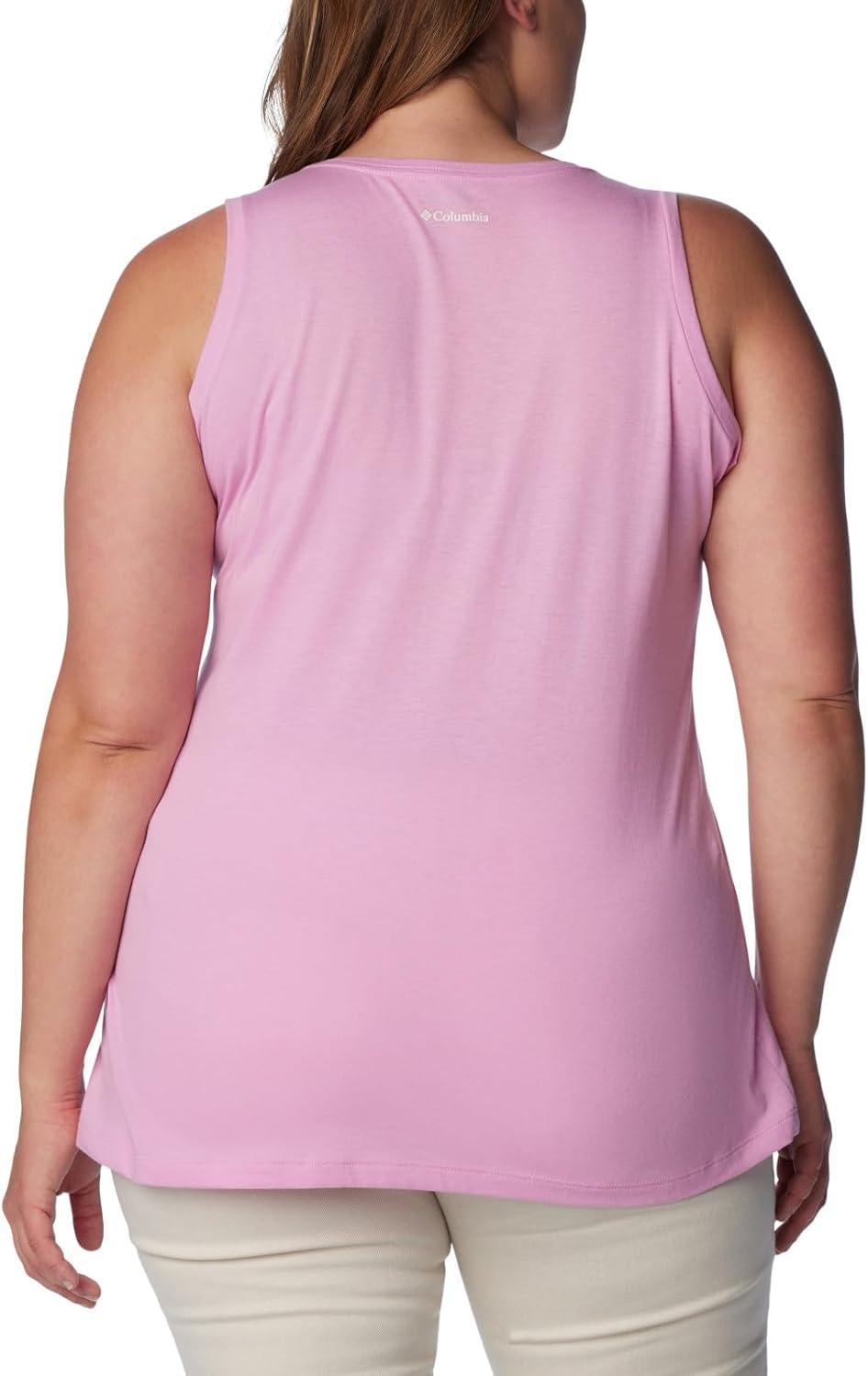 imageColumbia Womens Bluff Mesa TankCami ShirtCosmos HeatherHappier Outdoors