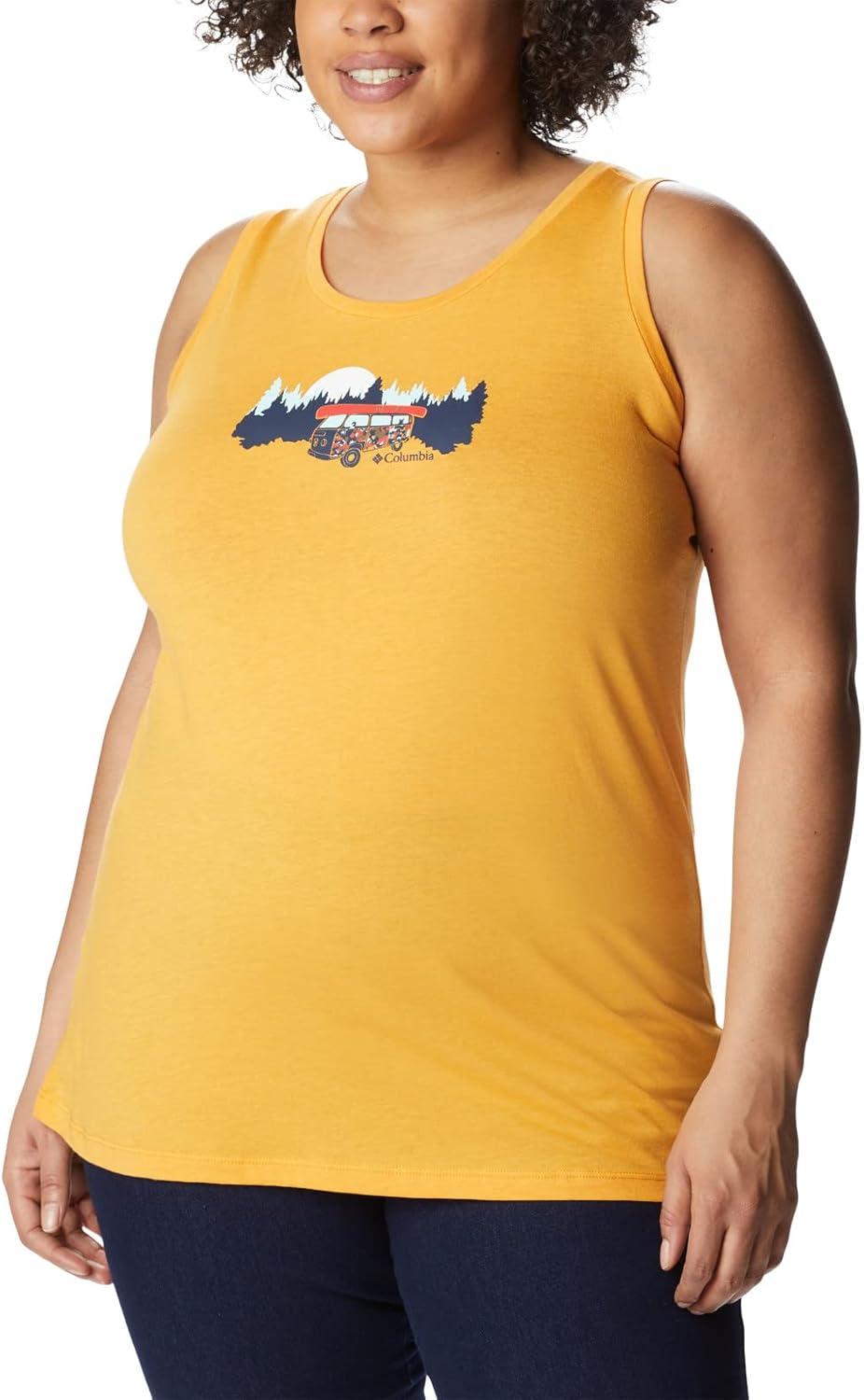 imageColumbia Womens Bluff Mesa TankCami ShirtMango HeatherVan Life 3