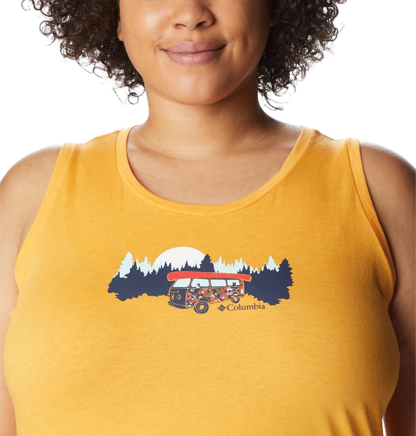 imageColumbia Womens Bluff Mesa TankCami ShirtMango HeatherVan Life 3