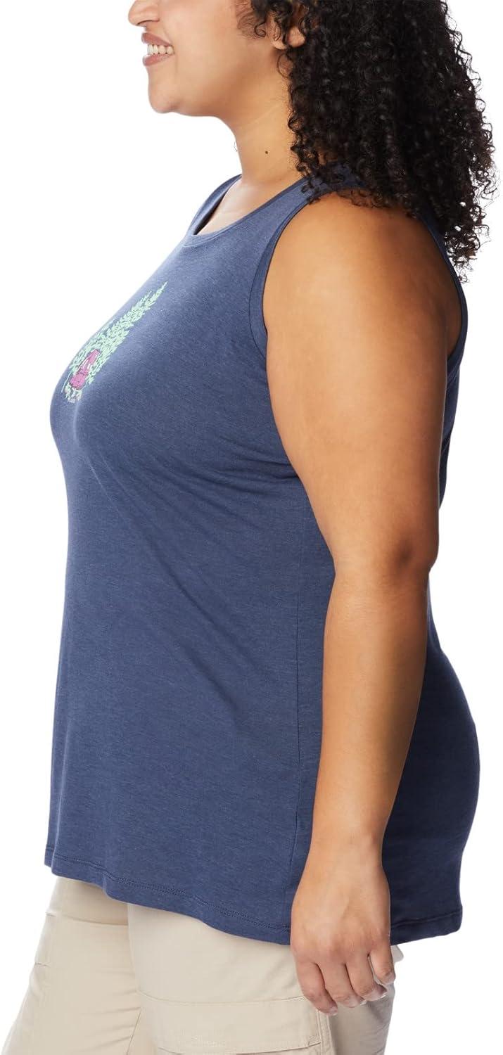 imageColumbia Womens Bluff Mesa TankCami ShirtNocturnal HeatherBest Site Graphic