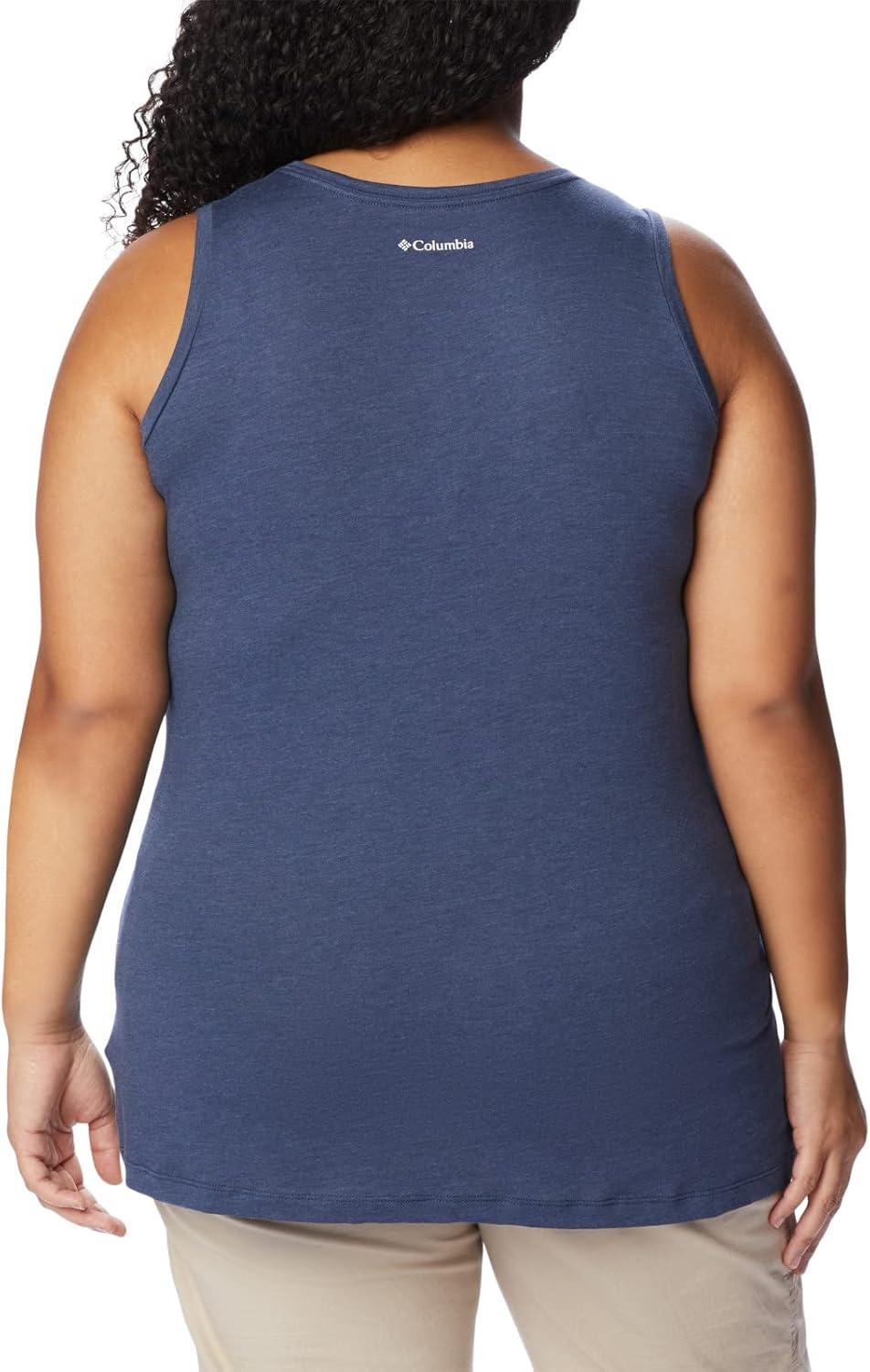 imageColumbia Womens Bluff Mesa TankCami ShirtNocturnal HeatherBlooming Lines Graphic