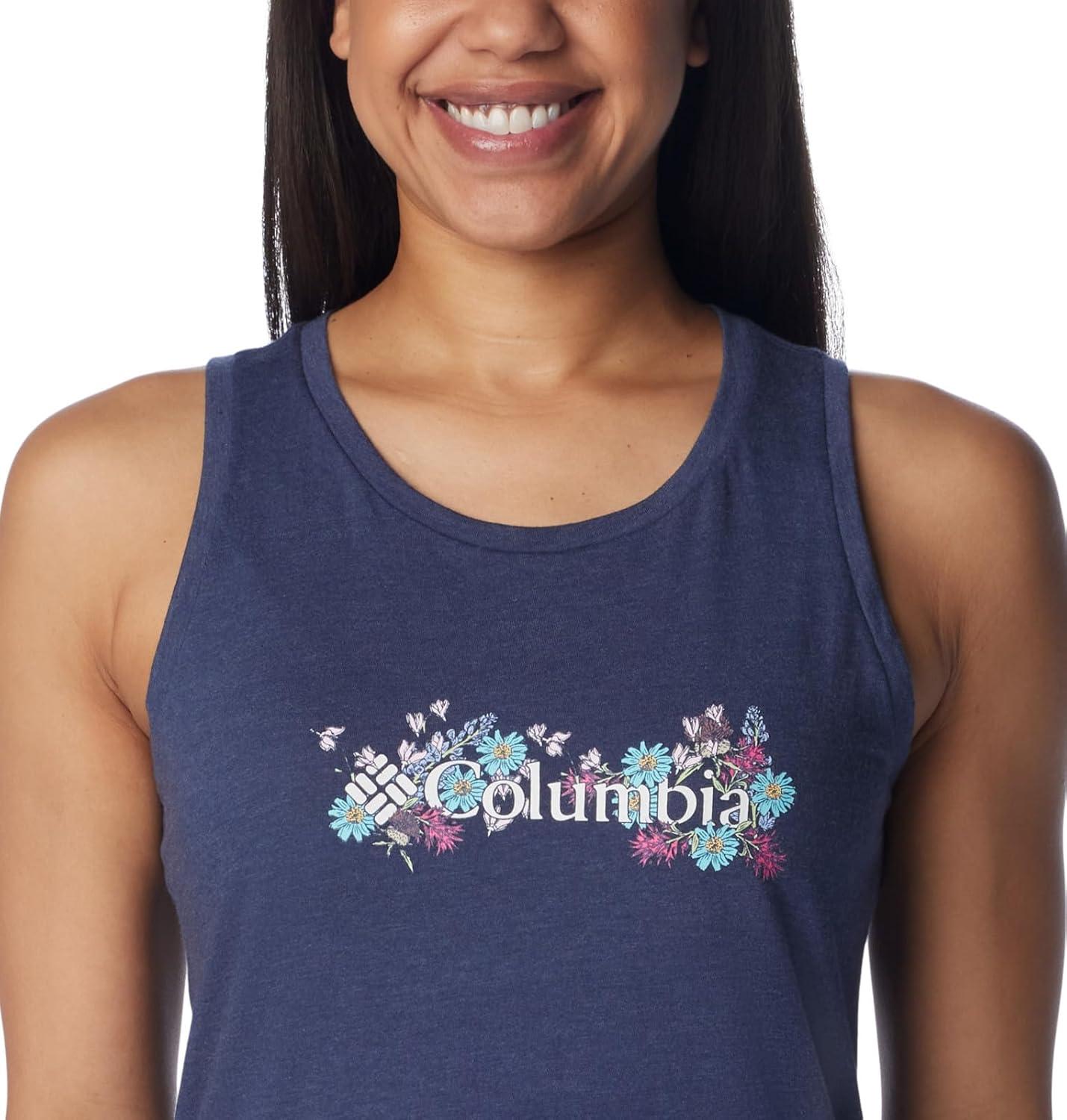 imageColumbia Womens Bluff Mesa TankCami ShirtNocturnal HeatherBranded Bouquet Two