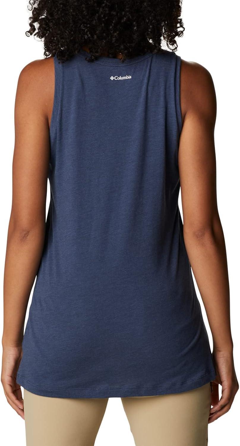 imageColumbia Womens Bluff Mesa TankCami ShirtNocturnal HeatherFloral Leafscape