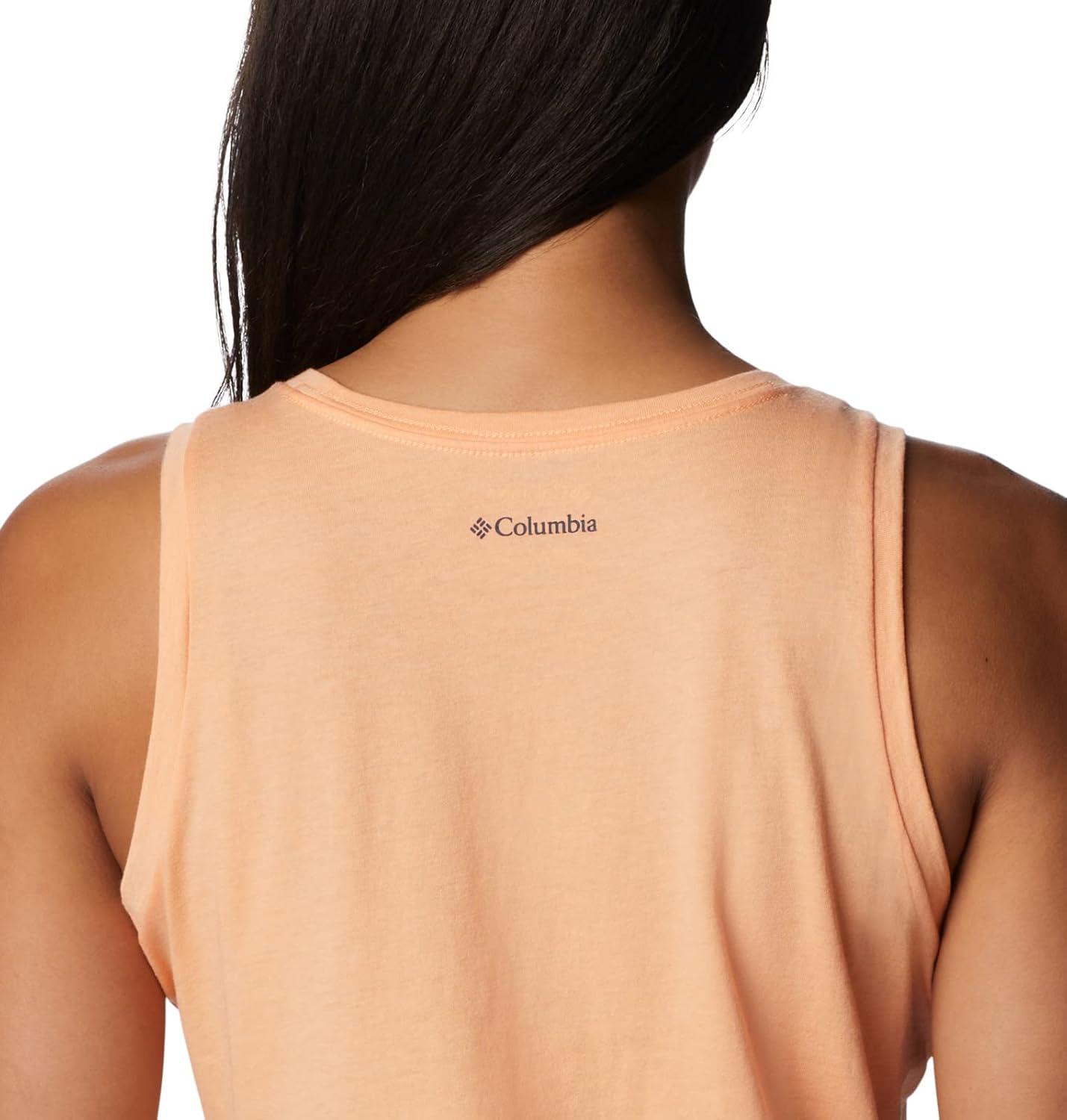 imageColumbia Womens Bluff Mesa TankCami ShirtPeach HeatherMindful Meditation Graphic