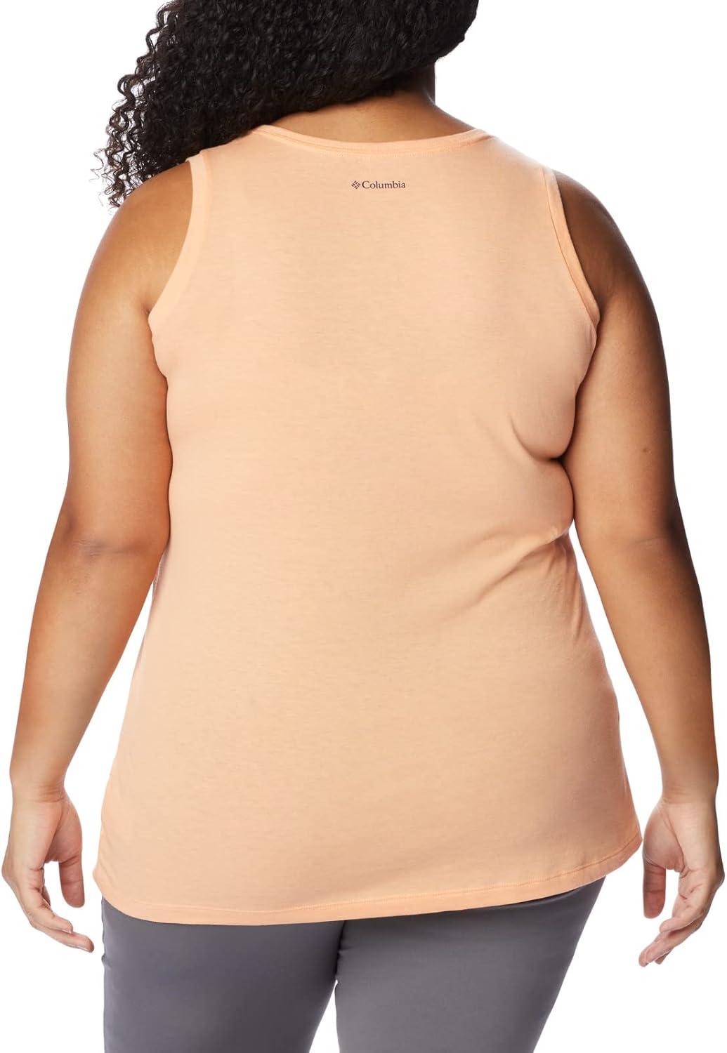 imageColumbia Womens Bluff Mesa TankCami ShirtPeach HeatherMindful Meditation Graphic