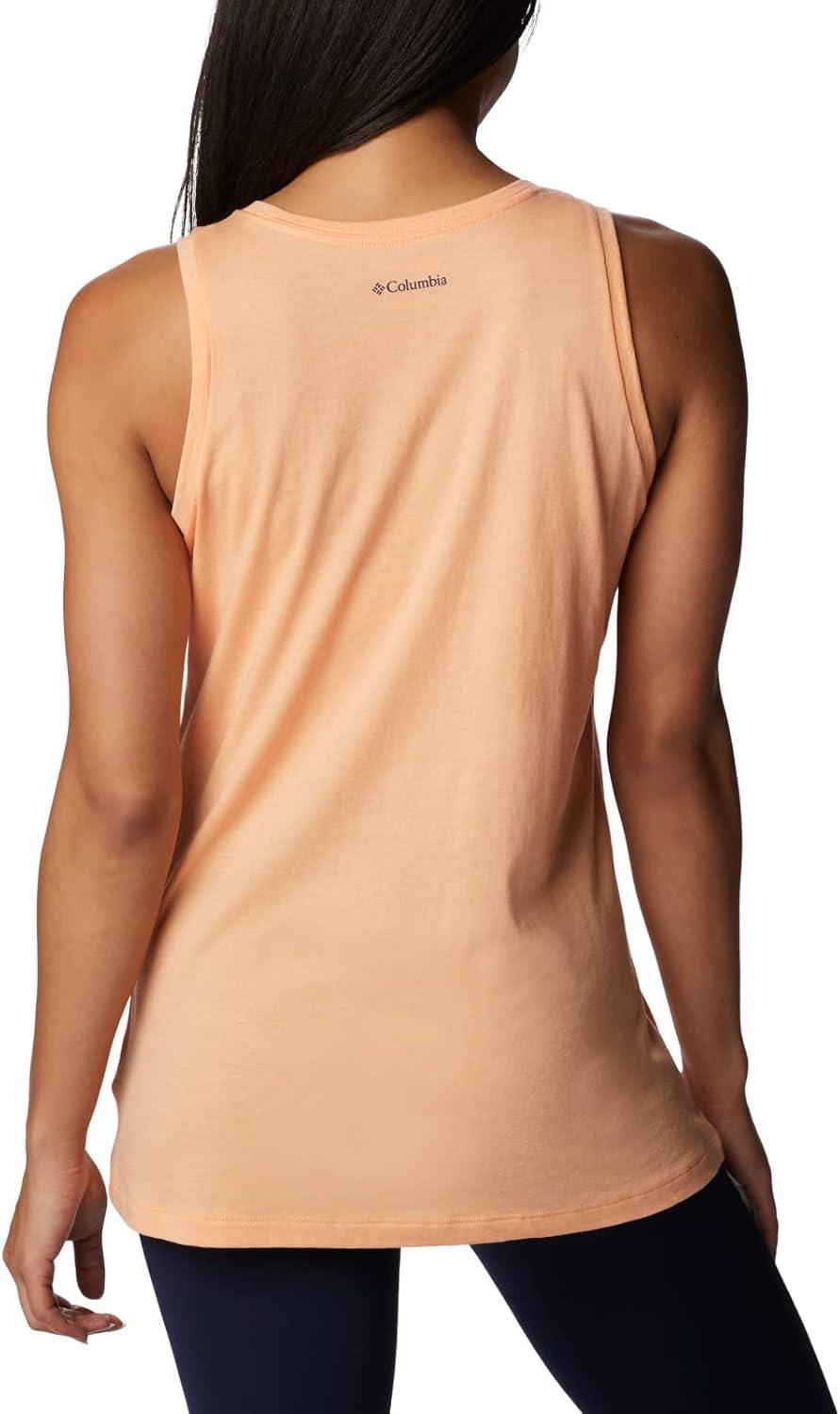imageColumbia Womens Bluff Mesa TankCami ShirtPeach HeatherMindful Meditation Graphic
