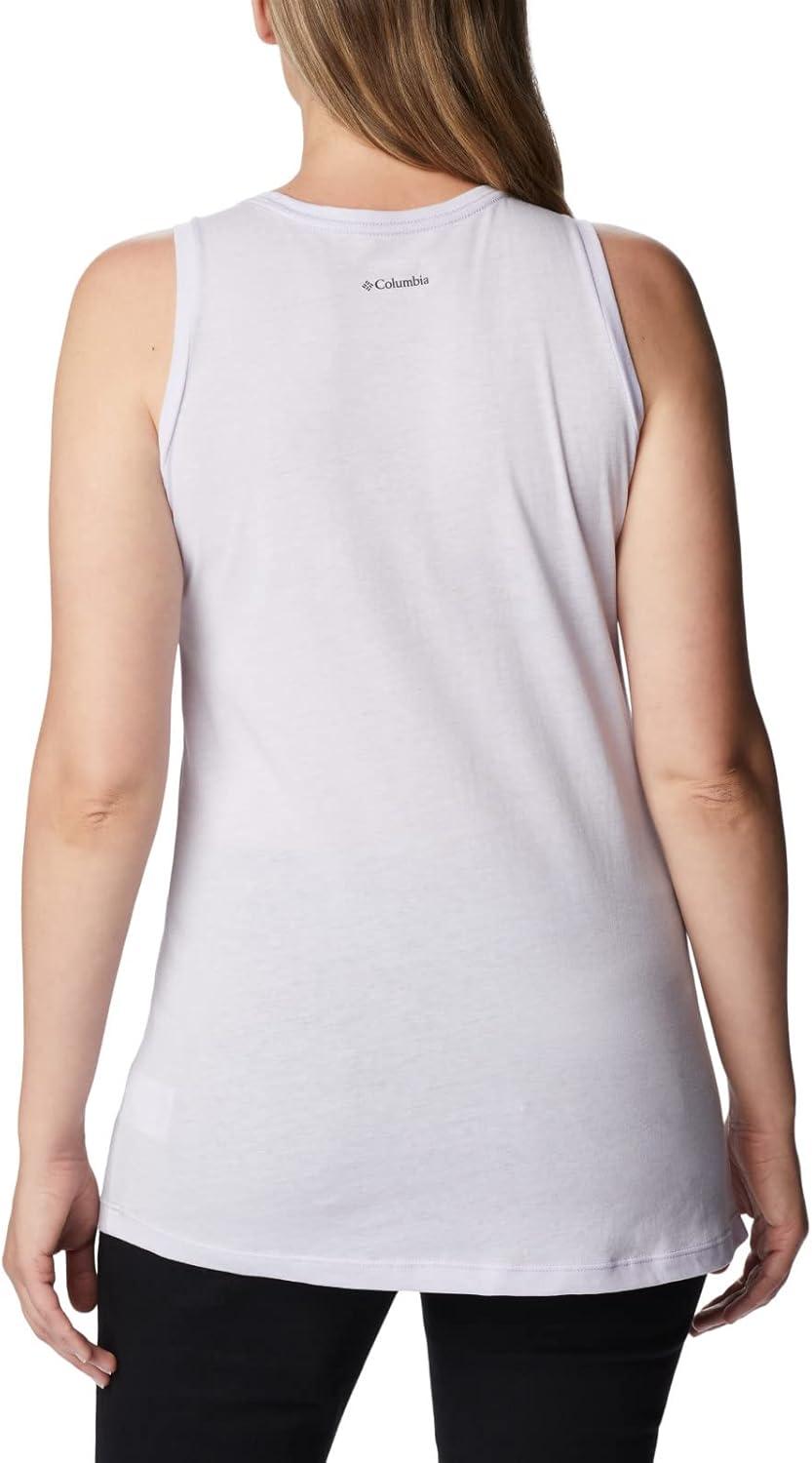 imageColumbia Womens Bluff Mesa TankCami ShirtPurple Tint HeatherMeditation Isle Grx