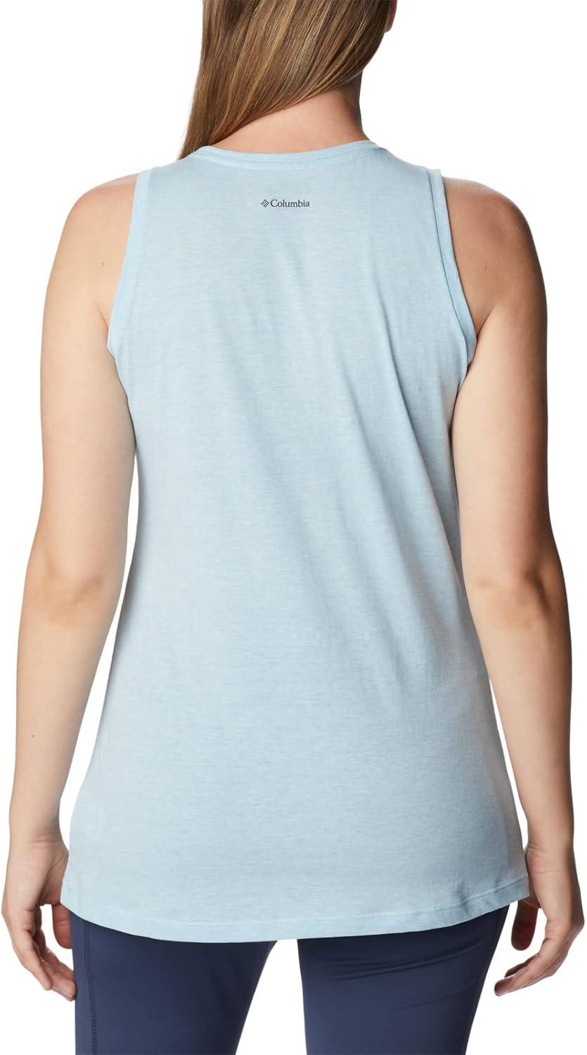 imageColumbia Womens Bluff Mesa TankCami ShirtSpring Blue HeatherMindful Meditation Grx