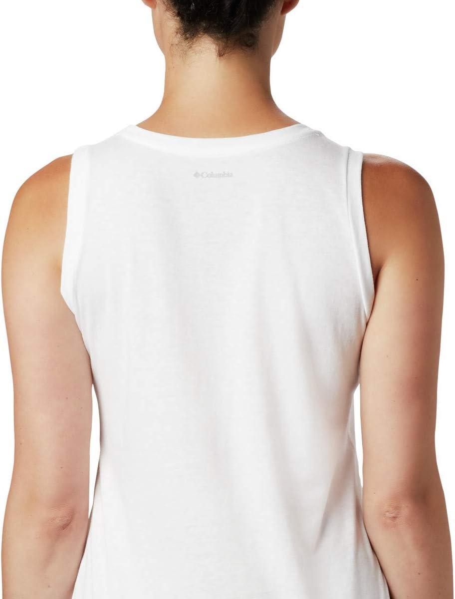 imageColumbia Womens Bluff Mesa TankCami ShirtWhite Heather Wavy Way