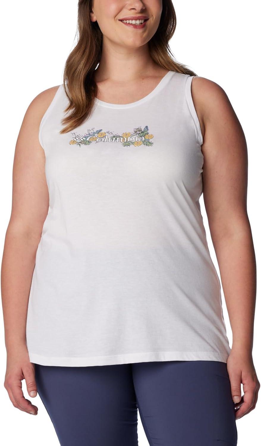 imageColumbia Womens Bluff Mesa TankCami ShirtWhiteBranded Bouquet Two