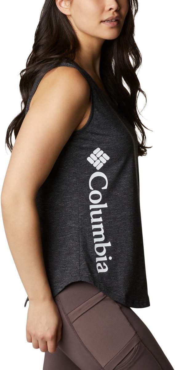 imageColumbia Womens Cades Cape TankCades Cape TankBlack White Logo