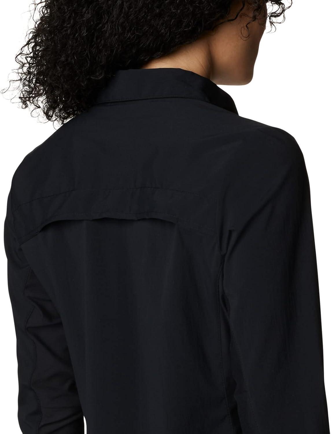 imageColumbia Womens Claudia Ridge Long Sleeve ShirtHiking ShirtBlack