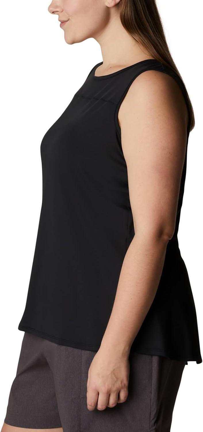 imageColumbia Womens Columbia Womens Chill River Tank Top Moisture Wicking Sun ProtectionBlack
