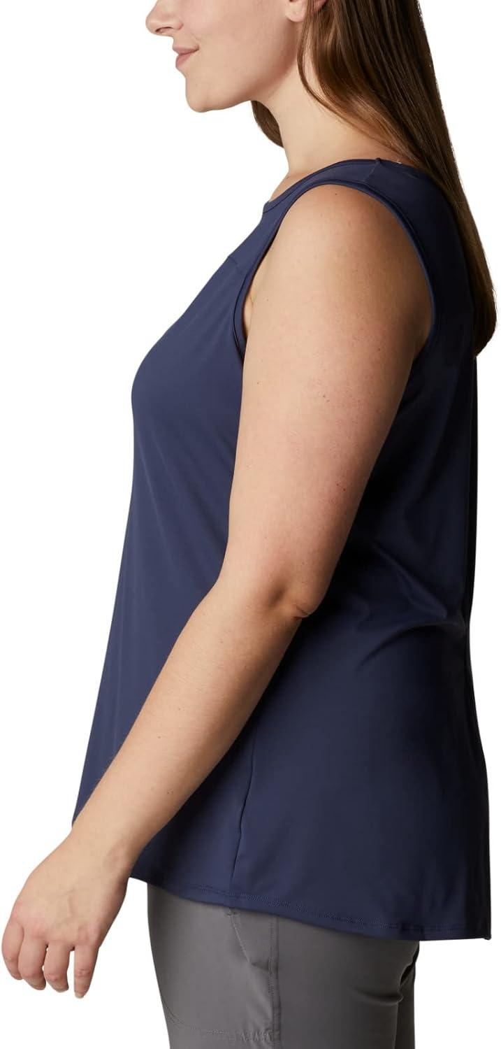 imageColumbia Womens Columbia Womens Chill River Tank Top Moisture Wicking Sun ProtectionNocturnal