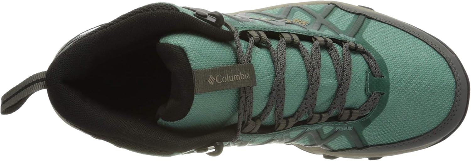 imageColumbia Womens Crestwood Hiking BootGreen Copper Ore Warm Gold 344