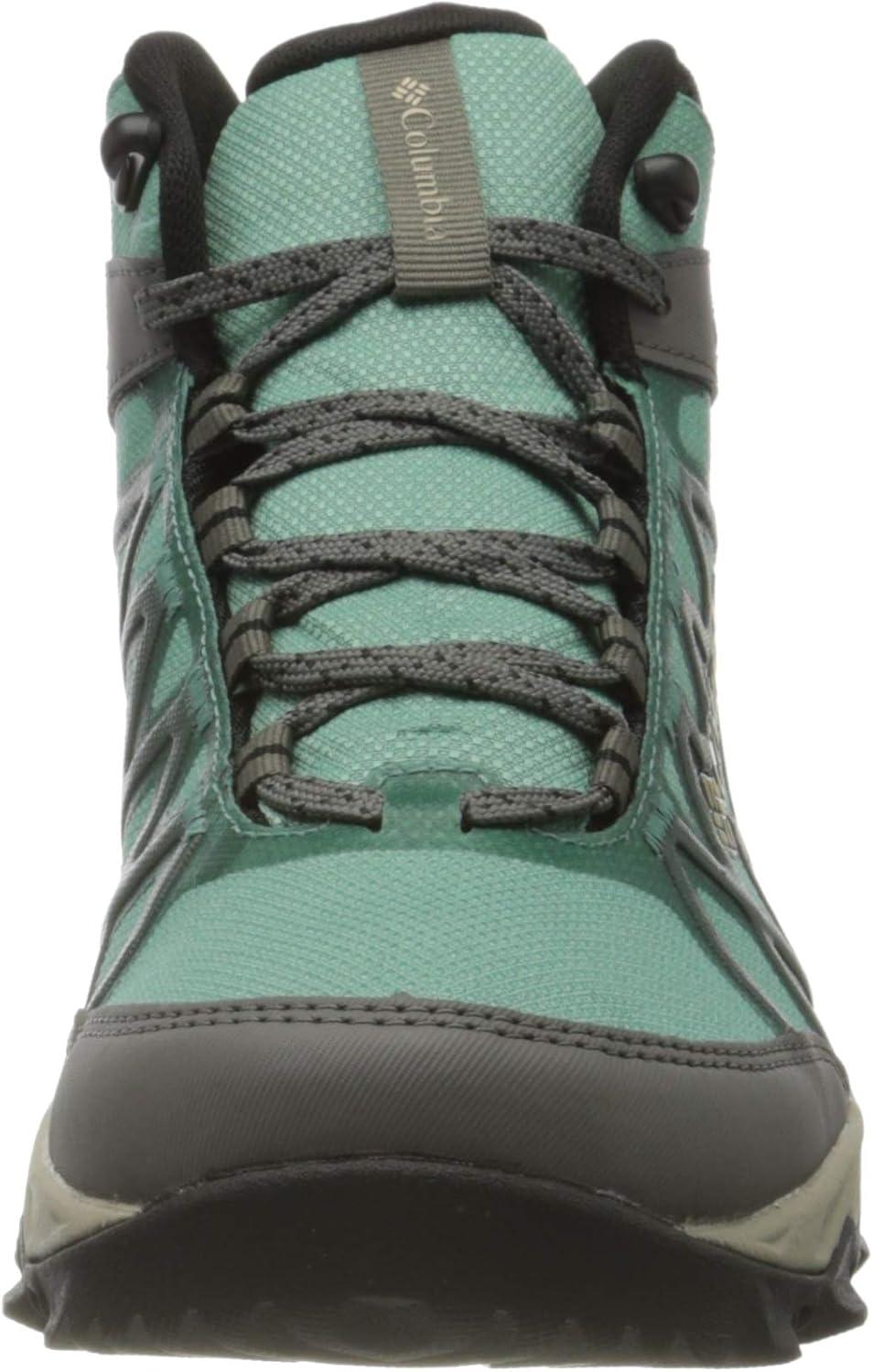 imageColumbia Womens Crestwood Hiking BootGreen Copper Ore Warm Gold 344