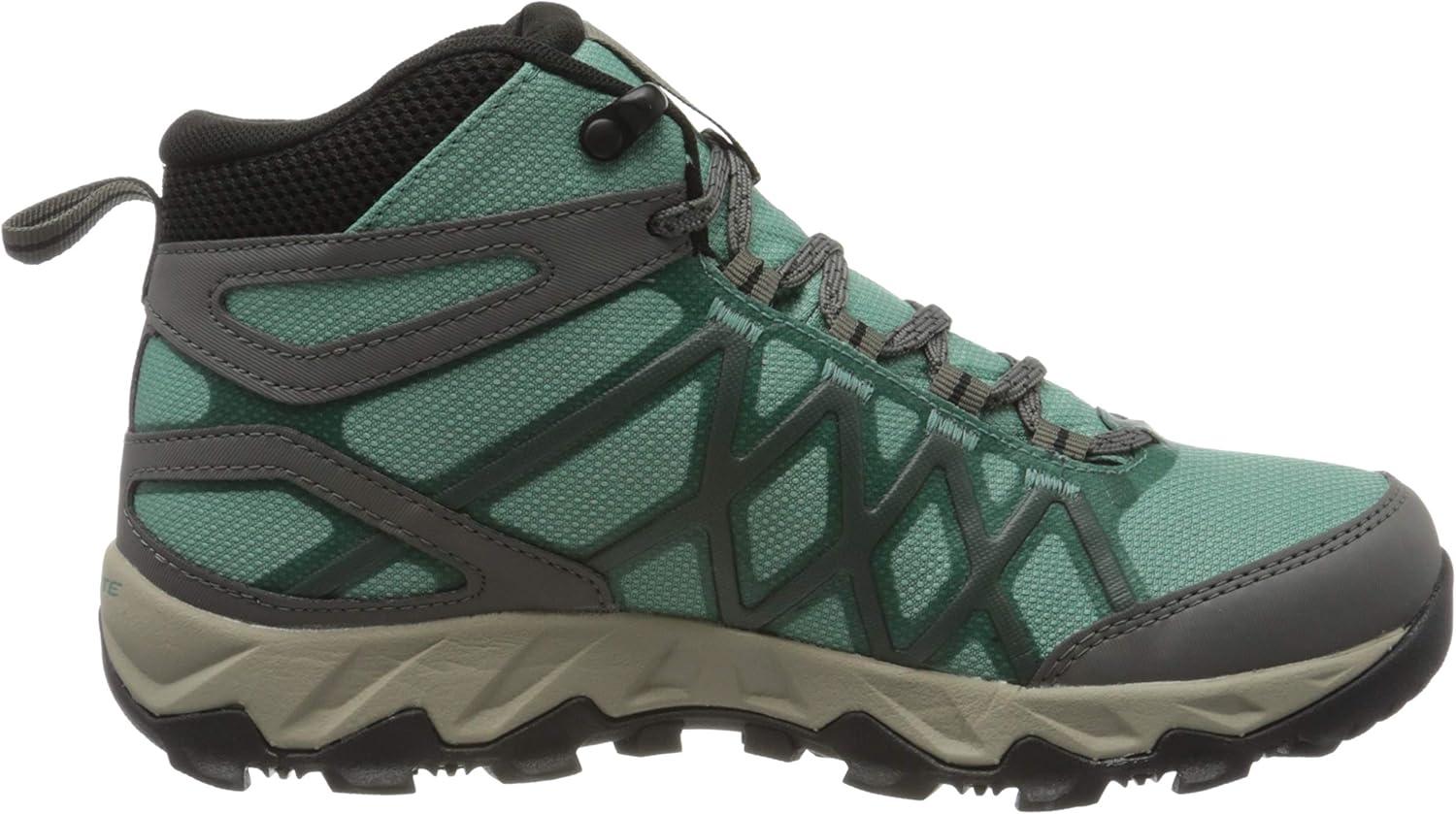 imageColumbia Womens Crestwood Hiking BootGreen Copper Ore Warm Gold 344