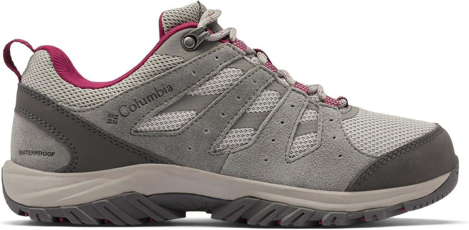 imageColumbia Womens Crestwood Hiking BootTitanium TitaniumRed Onion