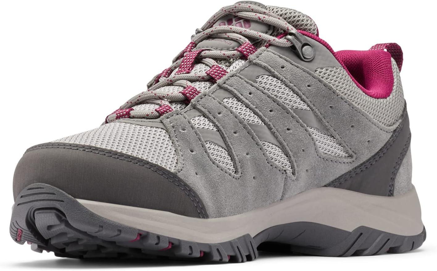 imageColumbia Womens Crestwood Hiking BootTitanium TitaniumRed Onion