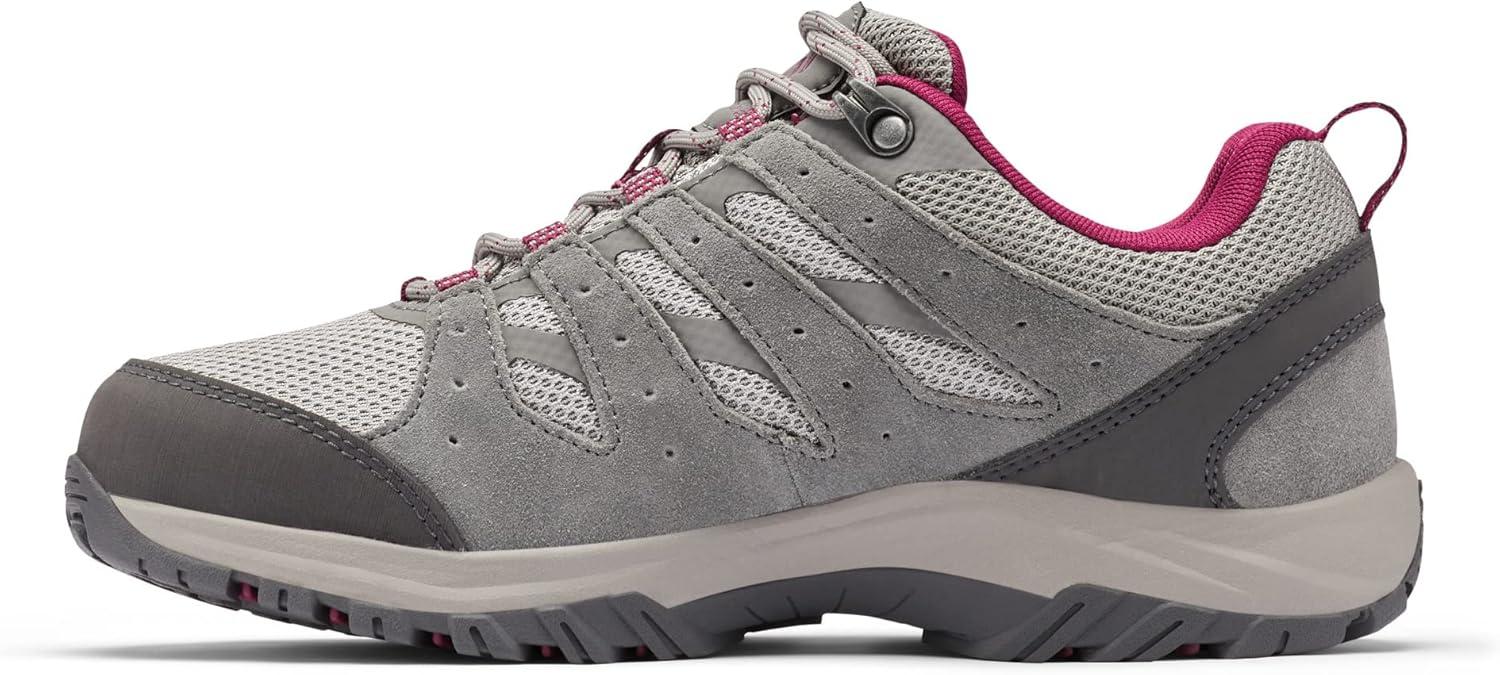 imageColumbia Womens Crestwood Hiking BootTitanium TitaniumRed Onion