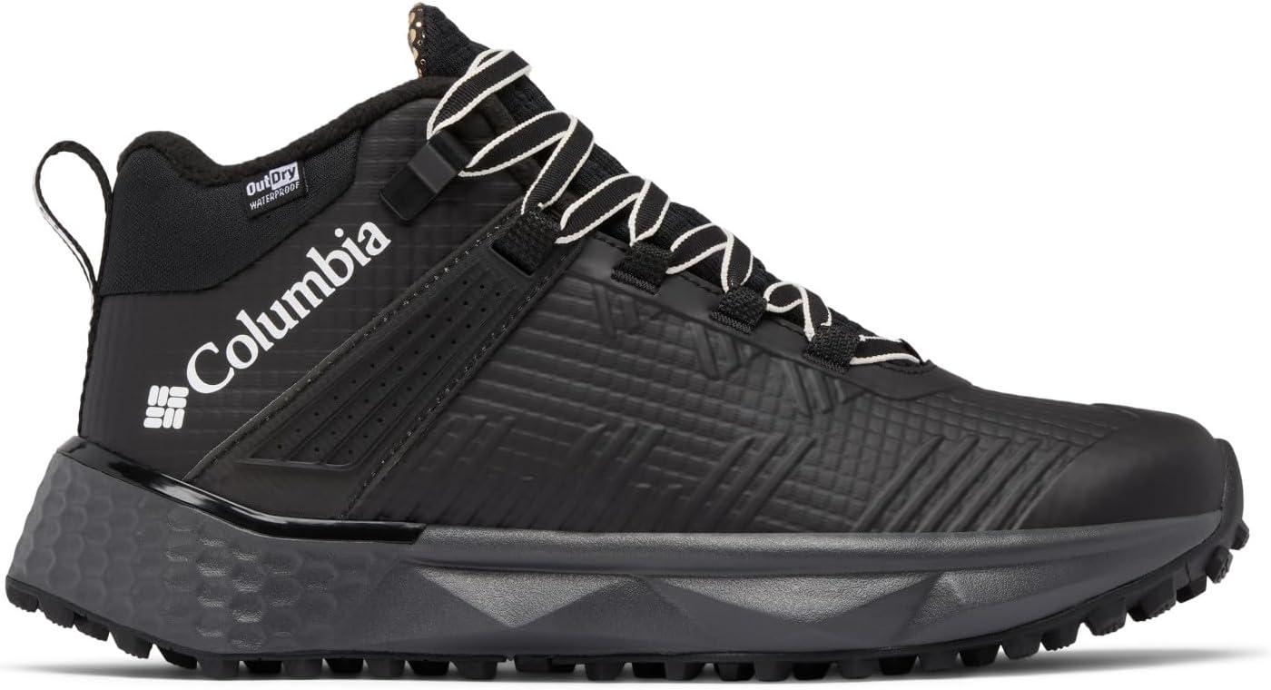imageColumbia Womens Facet 75 Mid Outdry Hiking ShoeBlackWhite