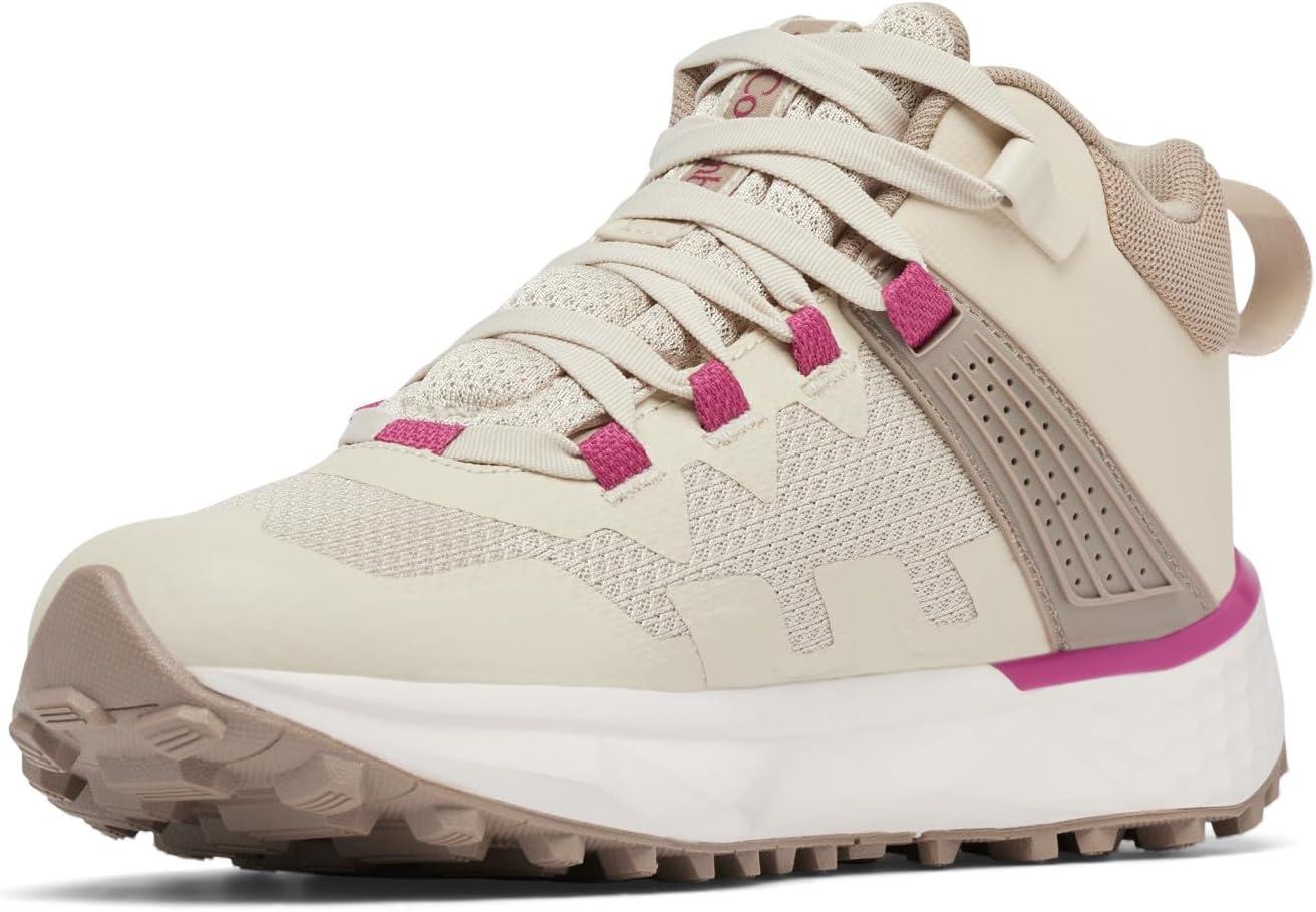 imageColumbia Womens Facet 75 Mid Outdry Hiking ShoeDark Stone Dark Fuchsia