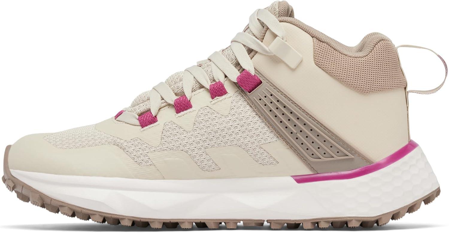imageColumbia Womens Facet 75 Mid Outdry Hiking ShoeDark Stone Dark Fuchsia