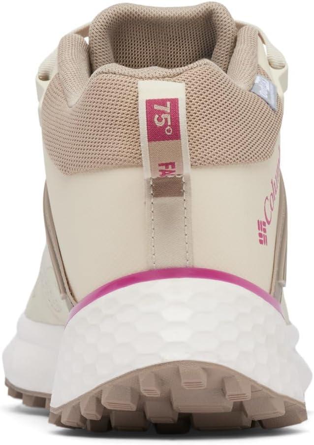 imageColumbia Womens Facet 75 Mid Outdry Hiking ShoeDark Stone Dark Fuchsia