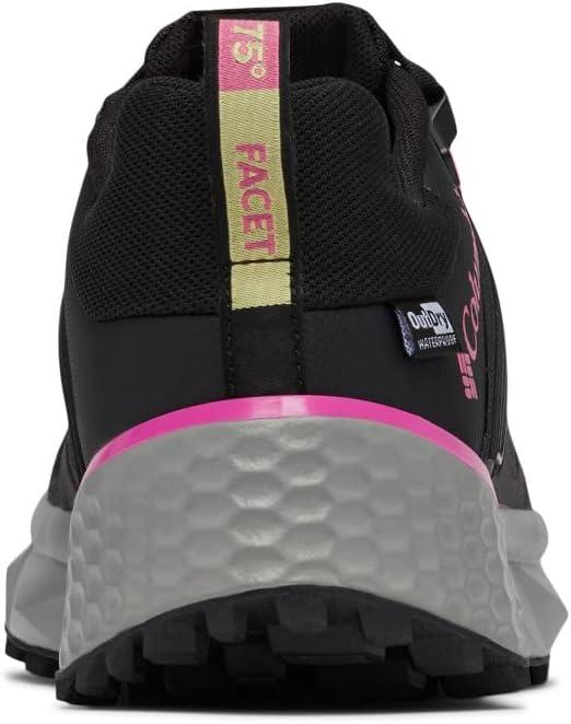 imageColumbia Womens Facet 75 OutdryBlackWild Geranium