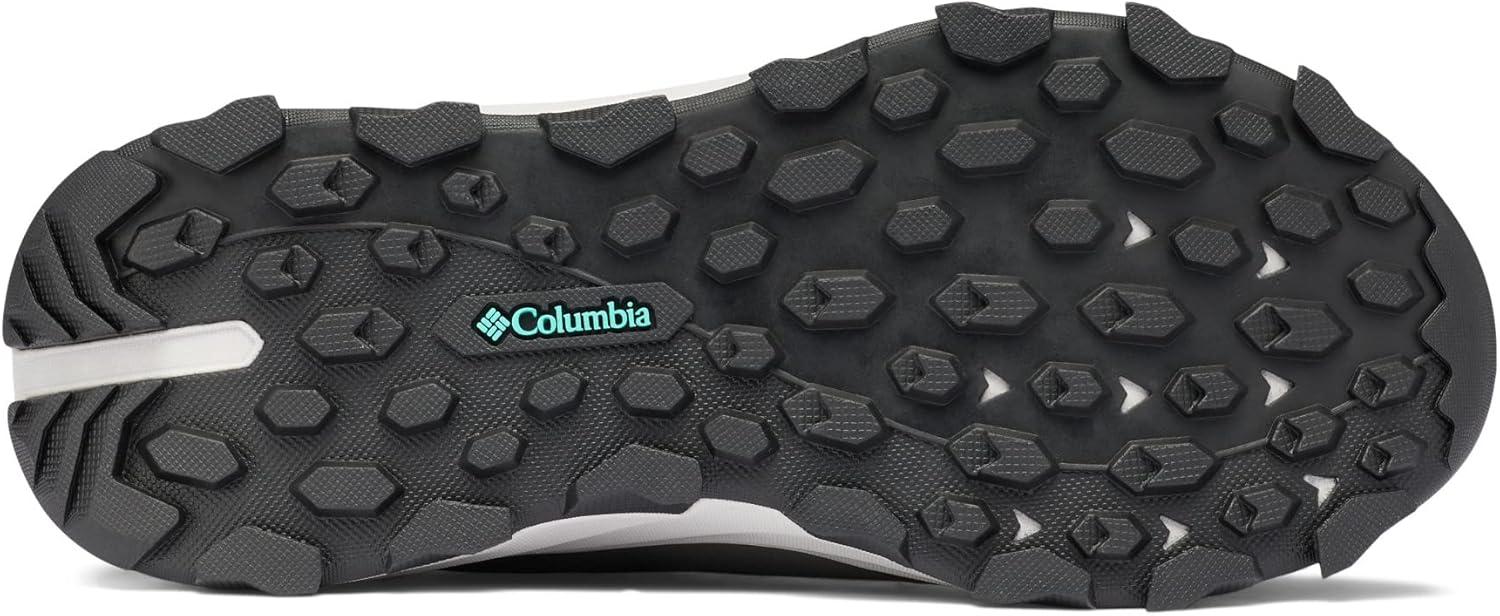 imageColumbia Womens Hatana Max OutdryHiking ShoeDark Grey Electric Turquoise